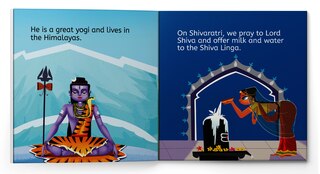 Aper&ccedil;u du contenu_My First Book of Shiva