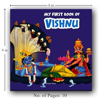 Aper&ccedil;u du contenu 4_My First Book of Vishnu