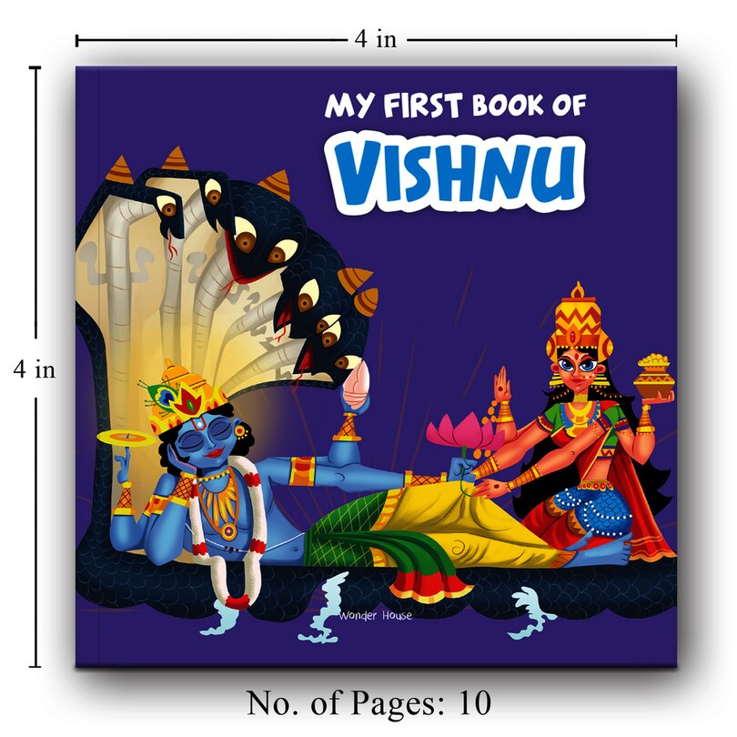 Aper&ccedil;u du contenu 4_My First Book of Vishnu