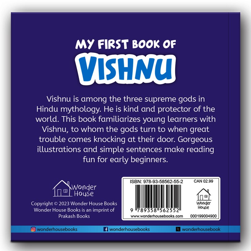 Aper&ccedil;u du contenu 5_My First Book of Vishnu