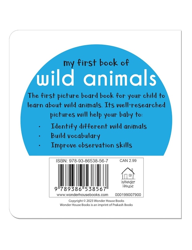 Aper&ccedil;u du contenu_My First Book of Wild Animals: First Board Book