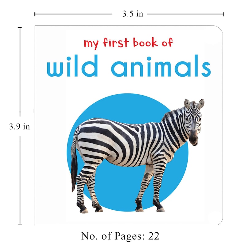 Aper&ccedil;u du contenu 5_My First Book of Wild Animals: First Board Book