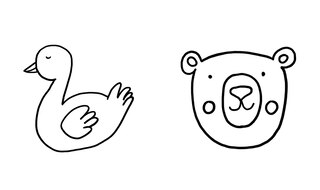 Aper&ccedil;u du contenu 2_My First Coloring Book: Animals
