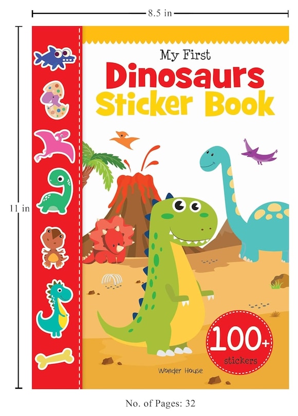 Aper&ccedil;u du contenu 4_My First Dinosaurs Sticker Book