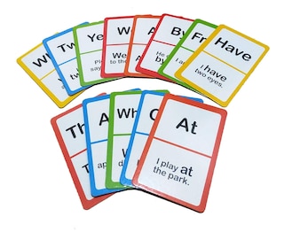Sample content 2_My First Flash Cards: Action Words and Sentences (Flash Cards For Children)