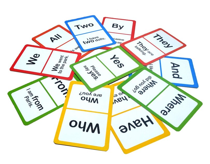 Sample content 3_My First Flash Cards: Action Words and Sentences (Flash Cards For Children)