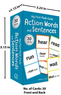 Sample content 5_My First Flash Cards: Action Words and Sentences (Flash Cards For Children)