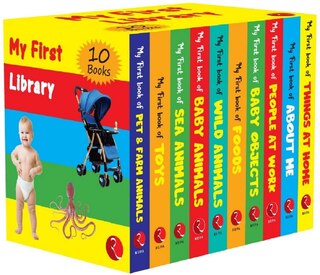 Sample content_My First Library - Set Of 10 Books (Box Set) - Kids Learning Board Books