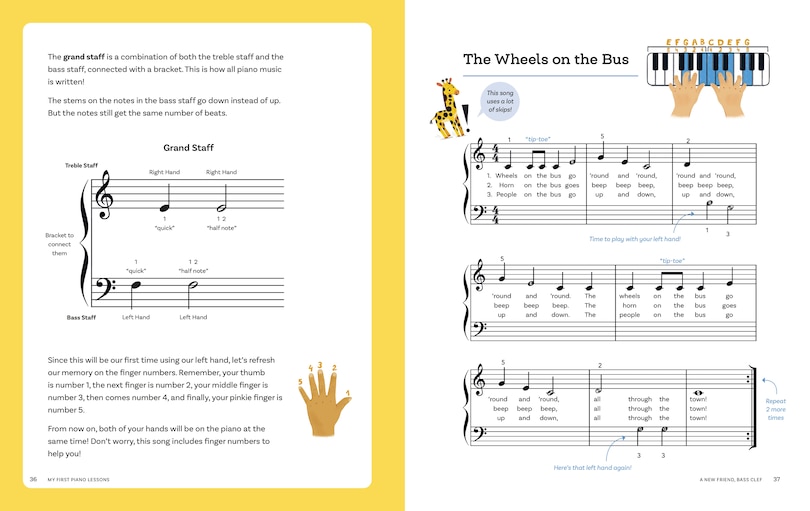 Sample content_My First Piano Lessons