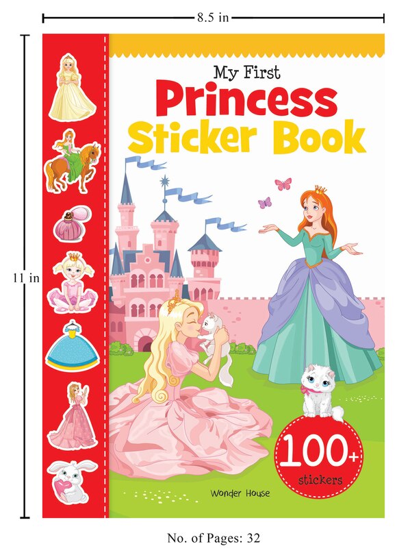 Aper&ccedil;u du contenu 3_My First Princess Sticker Book: My first sticker books