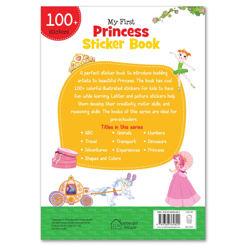 Aper&ccedil;u du contenu 4_My First Princess Sticker Book: My first sticker books