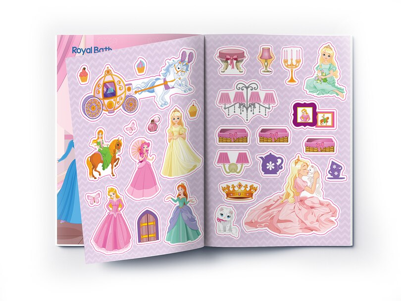 Aper&ccedil;u du contenu 5_My First Princess Sticker Book: My first sticker books