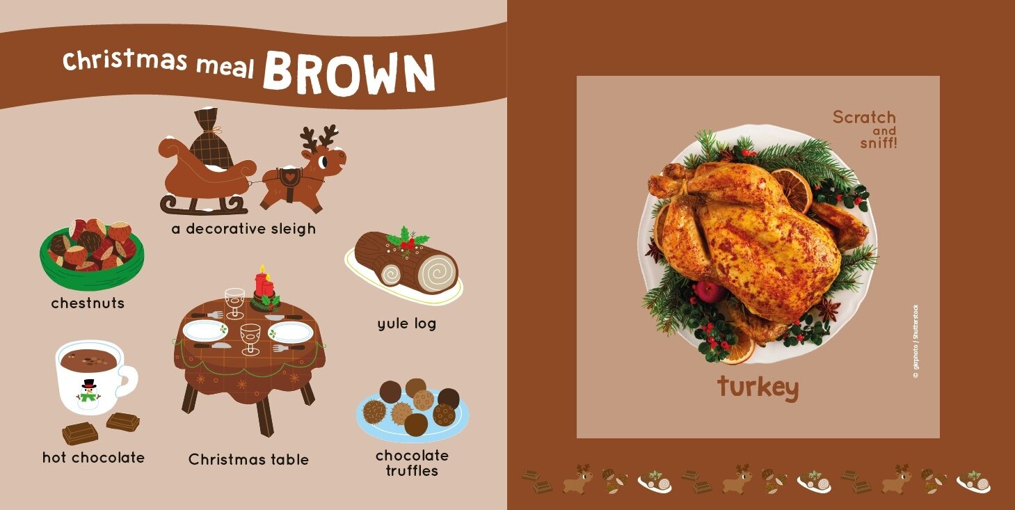 My First Scratch And Sniff Book Christmas: 7 Different Smells