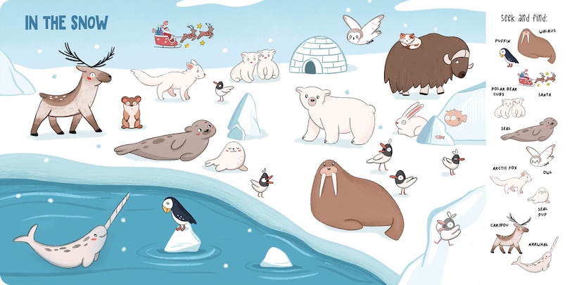 Aper&ccedil;u du contenu 2_My First Seek & Find: Animals