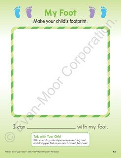 Aperçu du contenu 2_My First Toddler Workbook, Ages 3 - 5
