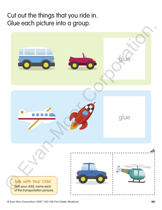 Aperçu du contenu 5_My First Toddler Workbook, Ages 3 - 5