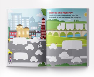 Aper&ccedil;u du contenu_My First Transport Sticker Book: Exciting Sticker Book With 100 Stickers