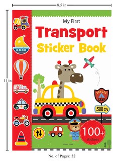 Aper&ccedil;u du contenu 4_My First Transport Sticker Book: Exciting Sticker Book With 100 Stickers