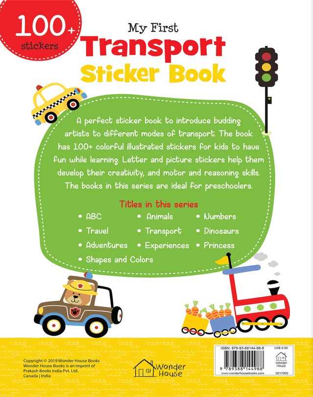 Aper&ccedil;u du contenu 5_My First Transport Sticker Book: Exciting Sticker Book With 100 Stickers
