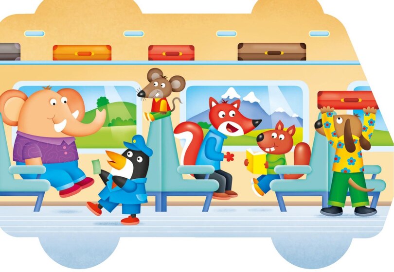 Aper&ccedil;u du contenu 2_My First Vehicles: Train