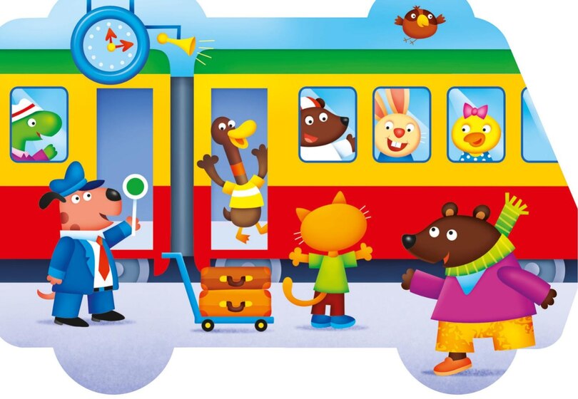 Aper&ccedil;u du contenu 4_My First Vehicles: Train