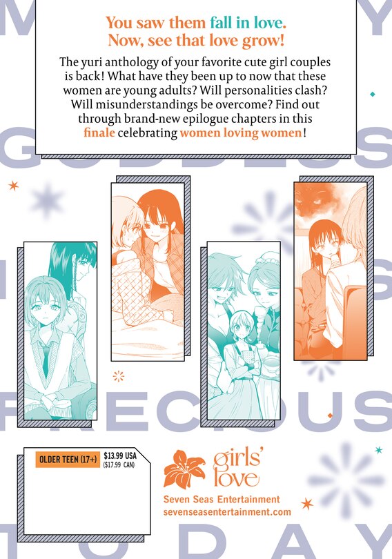 Back cover_My Goddess is Precious Today, Too Vol. 2