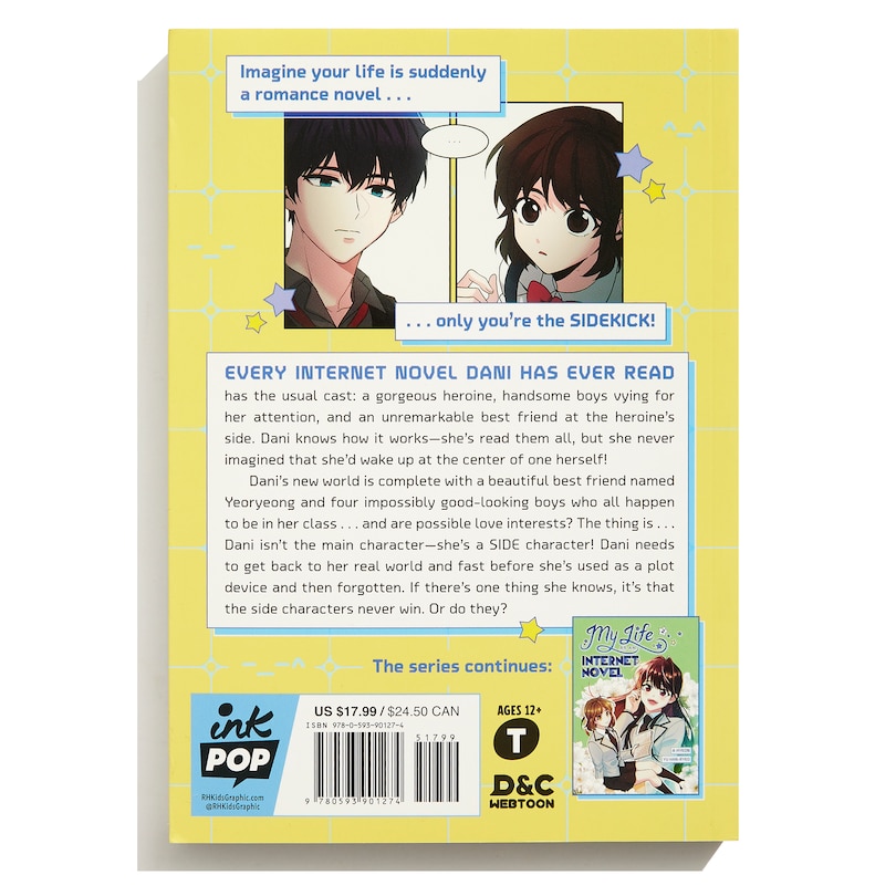 Couverture arri&egrave;re_My Life as an Internet Novel, Volume 1