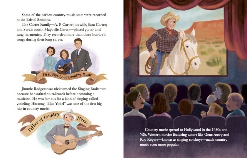Aper&ccedil;u du contenu 3_My Little Golden Book About Country Music