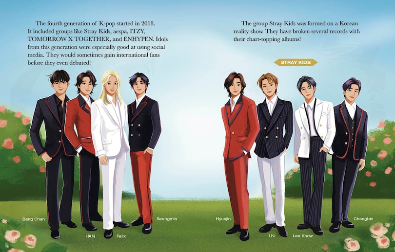 Aper&ccedil;u du contenu_My Little Golden Book About K-pop