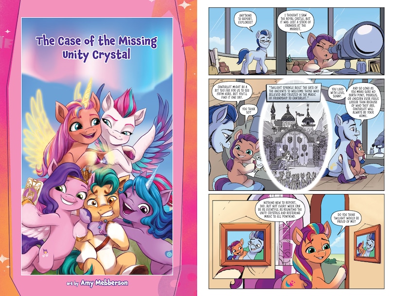 Aperçu du contenu_My Little Pony: The Mane 5 Omnibus