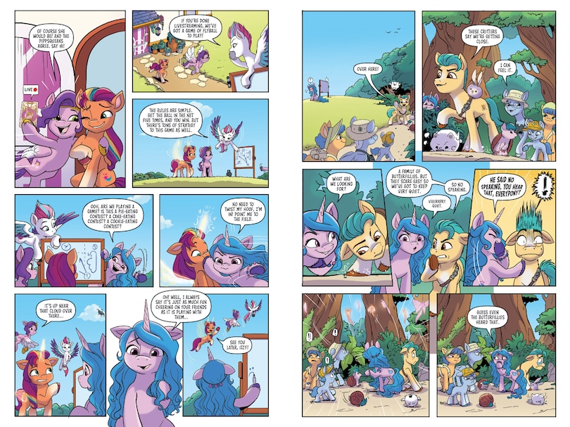 Aperçu du contenu 2_My Little Pony: The Mane 5 Omnibus