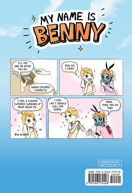 Back cover_My Name is Benny Vol. 1