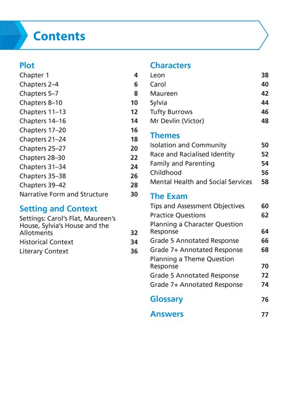 Sample content_My Name is Leon AQA GCSE 9-1 English Literature Text Guide
