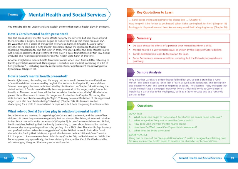 Sample content 4_My Name is Leon AQA GCSE 9-1 English Literature Text Guide