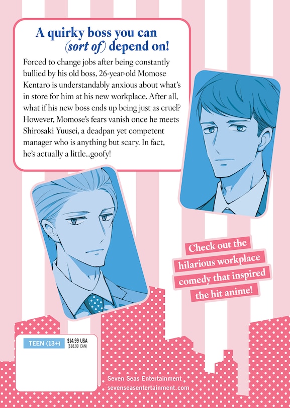 Back cover_My New Boss is Goofy Vol. 1