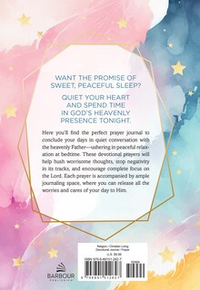 Back cover_My Prayer Journal: Nighttime Conversations with God