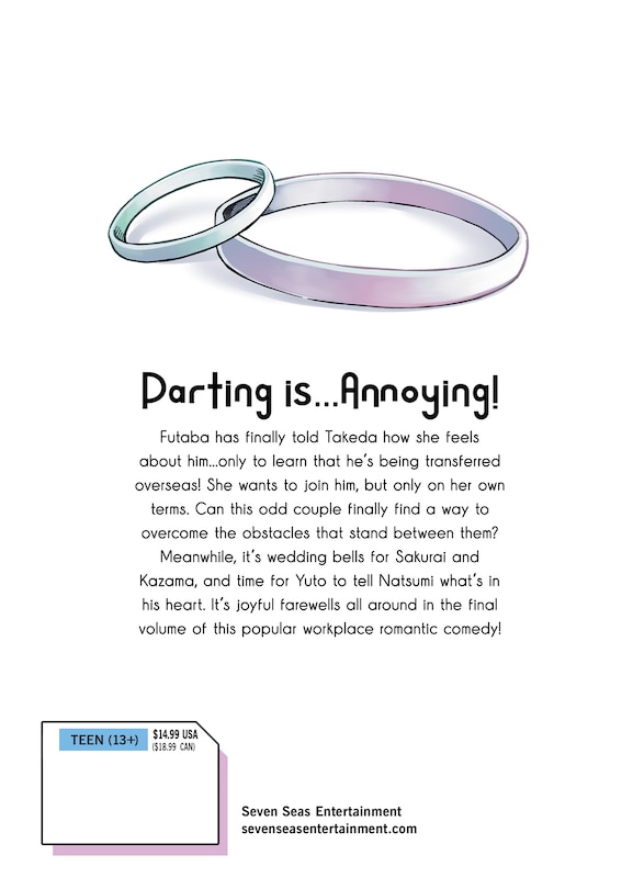 Couverture arri&egrave;re_My Senpai is Annoying Vol. 13