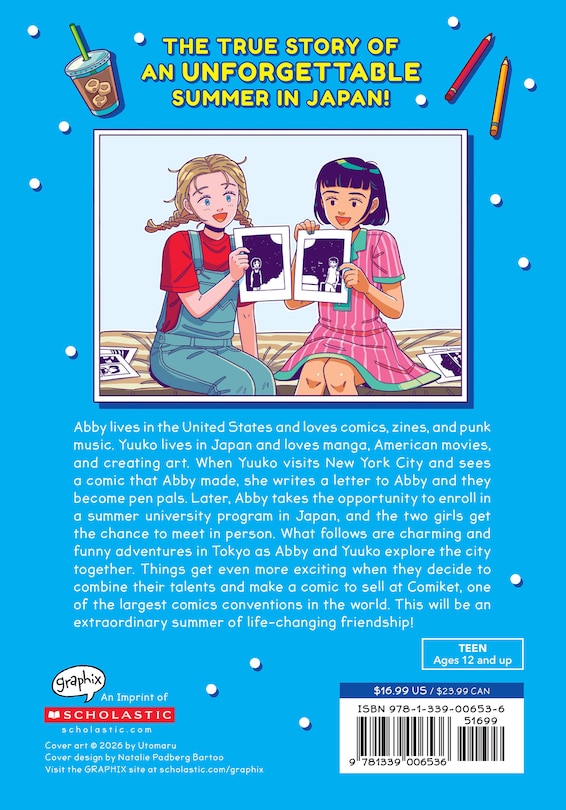 Couverture arri&egrave;re_My Tokyo Summer: A Graphic Novel