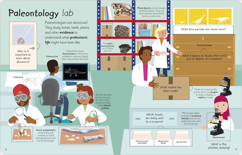 Sample content 3_My Very Important Lift-the-Flap Book: Dinosaurs and Other Prehistoric Life