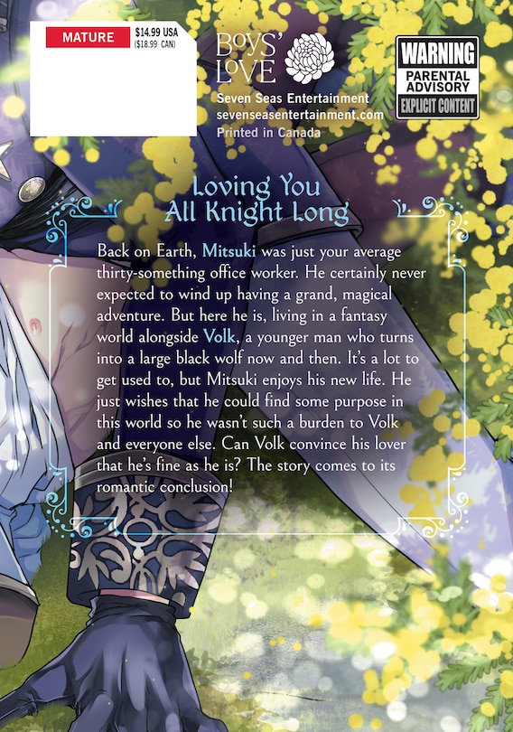 Back cover_My Younger Knight Takes Care of Me in Another World Vol. 2