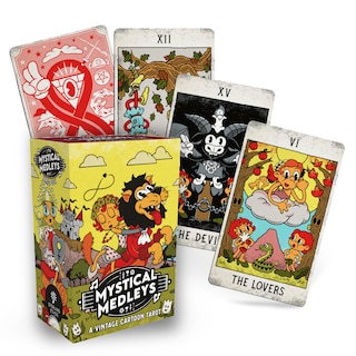 Sample content_Mystical Medleys Vintage Cartoon Tarot Deck