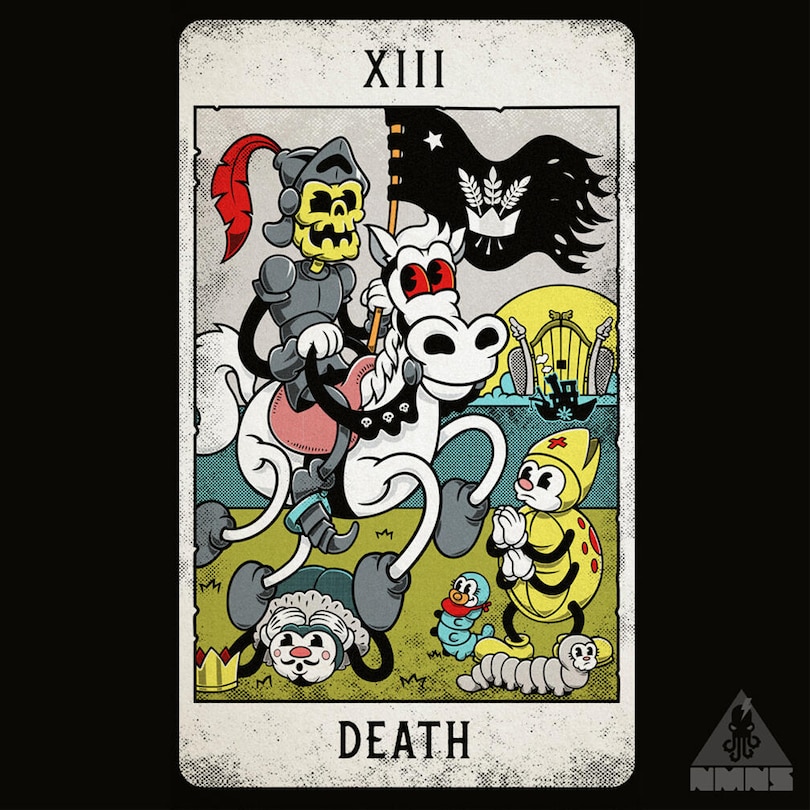 Sample content 3_Mystical Medleys Vintage Cartoon Tarot Deck