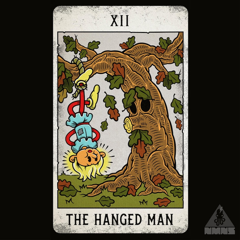 Sample content 5_Mystical Medleys Vintage Cartoon Tarot Deck