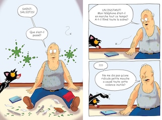 Aperçu du contenu_Méchant Minou : Vedette malgré lui (BD)