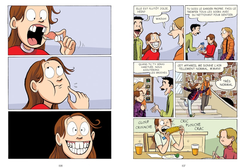 Aperçu du contenu_Méga coffret Raina : Souris!, Sœurs, Drame, Fantômes, Courage