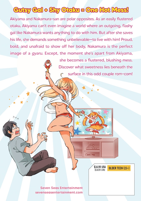 Back cover_Nakamura-san, the Uninvited Gyaru Vol. 1