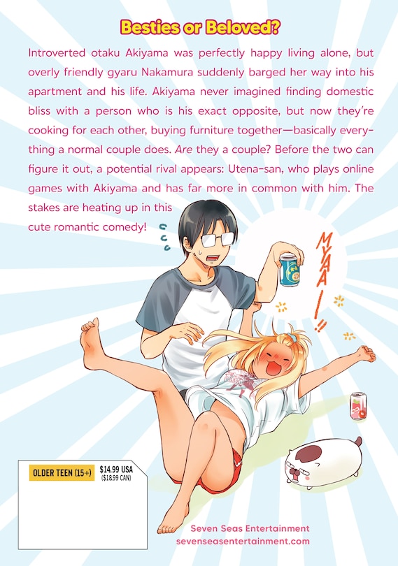 Back cover_Nakamura-san, the Uninvited Gyaru Vol. 2