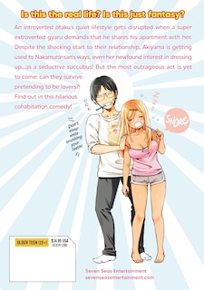 Back cover_Nakamura-san, the Uninvited Gyaru Vol. 3