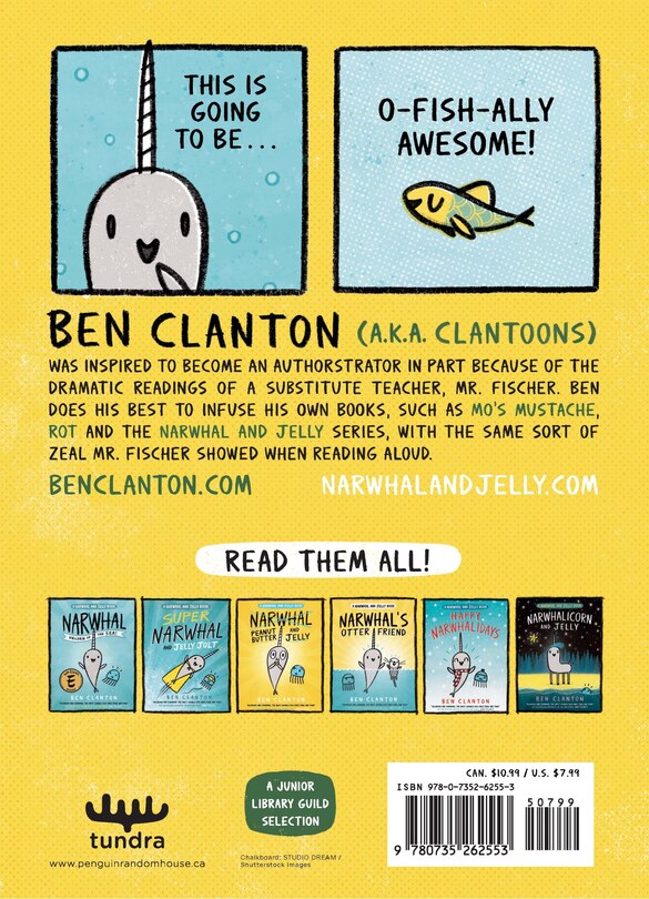 Back cover_Narwhal's School Of Awesomeness (a Narwhal And Jelly Book #6)