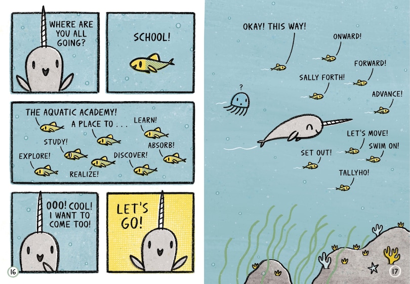 Sample content 4_Narwhal's School Of Awesomeness (a Narwhal And Jelly Book #6)